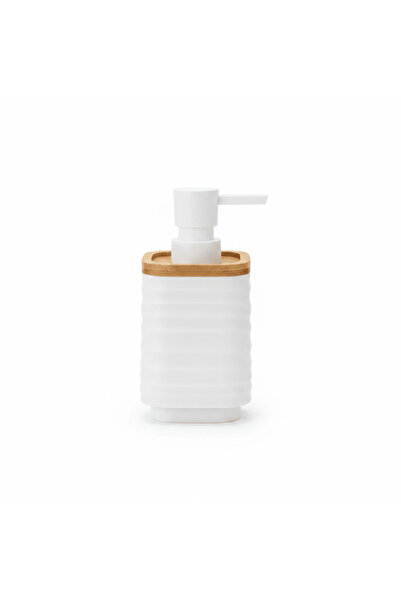 AKDC White Plastic Liquid Soap Dispenser – 400 ml