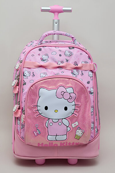 R&B Hello Kitty Print 20" Trolley Backpack