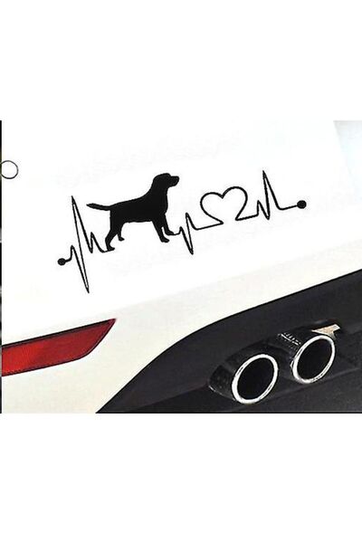 Hediyeni Al Dog Heart Rhythm Vehicle, Car, Auto, Motorcycle, Helmet, Laptop, ...