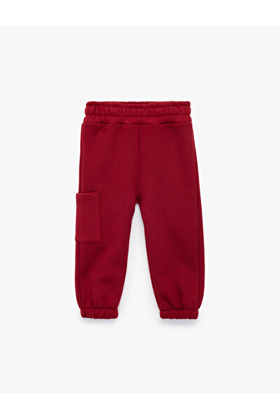 Koton Elastic Waistband, Drawstring Pockets, Jogger Sweatpants