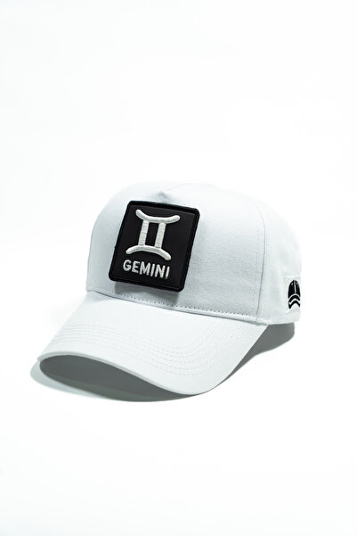 all hats Pălărie cu patch detaliat cu semnul zodiacal Gemeni, cu patch inters...