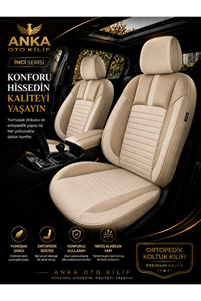 Anka Honda Civic FD6 Uyumlu Taytüy Deri Detay Premium -TAM SET- Oto koltuk kı...