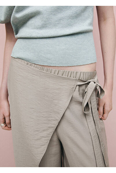 Mango Teen Wide leg pareo pantolon