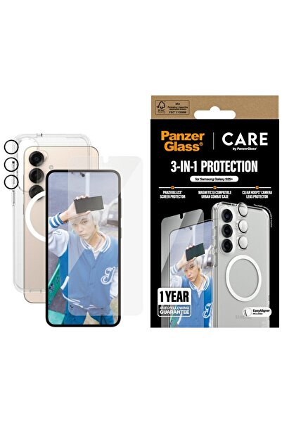 CARE by PanzerGlass® CARE by PanzerGlass Κορυφαίο Προστατευτικό Κιτ 3 σε 1 Θή...