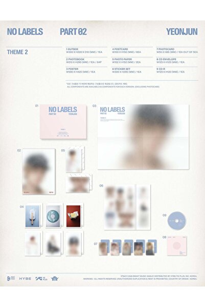 tays store YEONJUN - [NO LABELS: PART 02] Album