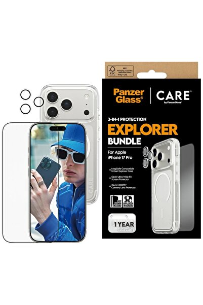 CARE by PanzerGlass® CARE by PanzerGlass Κορυφαία Θήκη Explorer 3 σε 1 + Γυαλ...