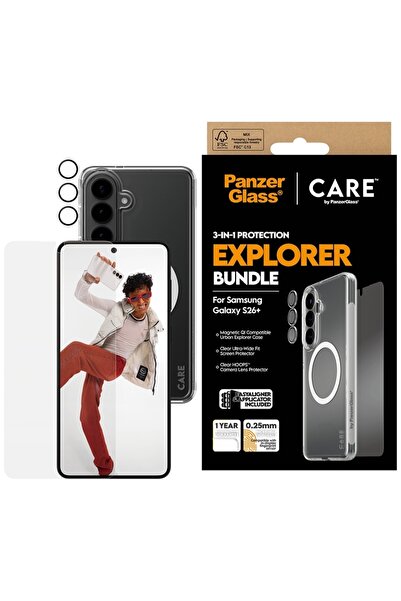 CARE by PanzerGlass® CARE by PanzerGlass Σετ Προστασίας 3-σε-1: Θήκη + Γυαλί ...