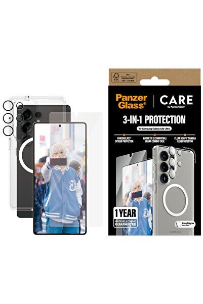 CARE by PanzerGlass® CARE by PanzerGlass Κορυφαίο Προστατευτικό Κιτ 3 σε 1 Θή...