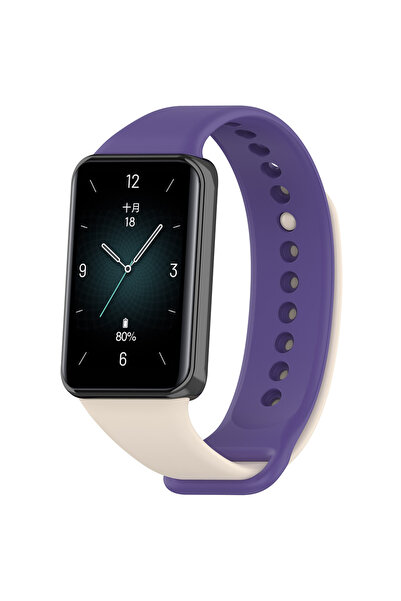 Techsuit Λουράκι ρολογιού (W014) Honor Band 9 Λιλά Μαργαριταρί