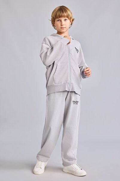 DeFacto Open Barrel Fit Printed Boys' Sweatpants I0665A826Au