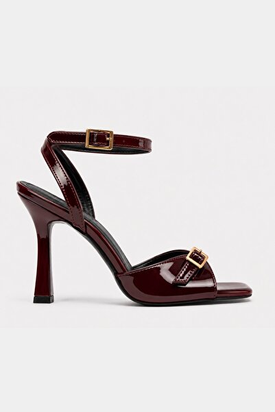 İX Valeria Women's Square Toe Heeled Shoes Slingback