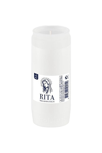 Bolsius Set 6 x Candela Rezerva Nr. 4, Alba,