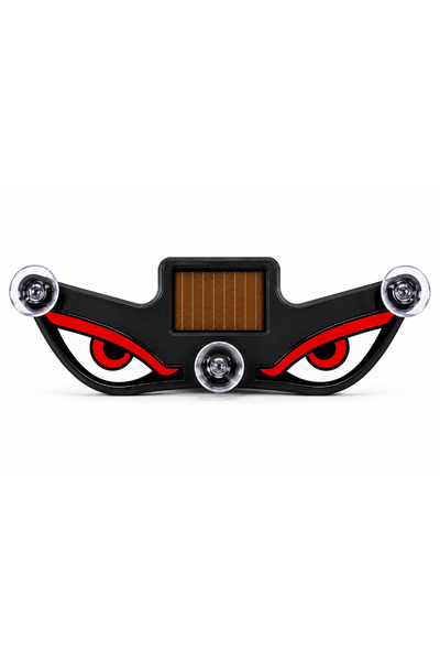 Mobilite Solar Devil Eyes Araç Işıkları Ön/Arka Cam İçin Güneş Enerjili/USB Bağlantılı LED Işıkları Beyaz-Kırmızı