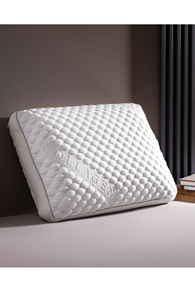 Madame Coco Colmar Visco Collagen Pillow - White - 40X60 cm
