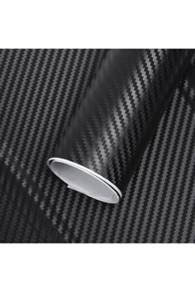OEM Rola folie colantare auto Carbon 3D, culoare neagra, lungime 28m x 1,27m