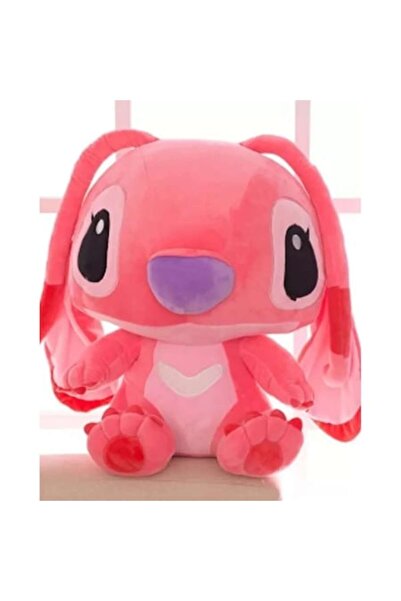 OEM Jucărie de pluș gigant Stitch ABYZ, 63 cm, roz, cadou perfect pentru copi...
