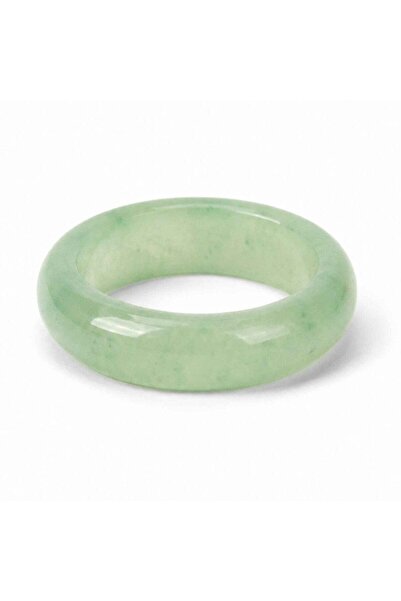 craftmystic Ring with natural green aventurine cast – Luck, balance and posit...