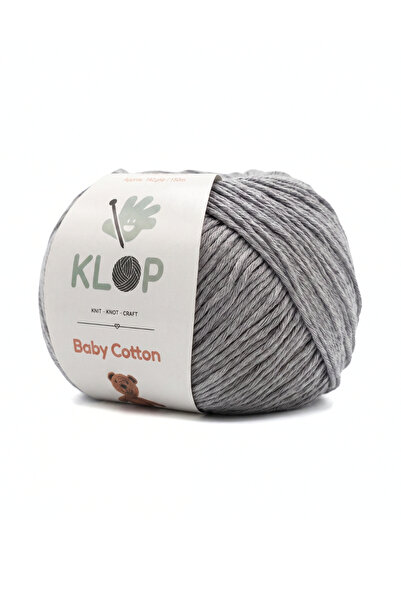 KLOP Punch (Panç) İpi Amigurumi Baby Soft Cotton 50 gr 130 mt Pamuklu Örgü İp...