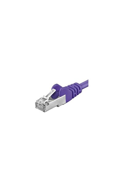 PremiumCord Cablu de patch SFTP RJ45-RJ45 Cat.6A, 10m, Violet