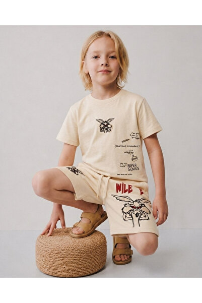JABBER Wile E. Coyote Kids Shorts and T-Shirt Set