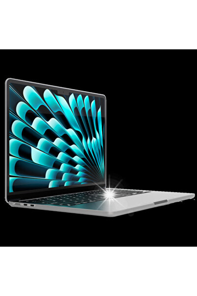 NEXT ONE Husă transparentă SafeGuard pentru MacBook Air 15 " M2 / M3 / M4 / M5