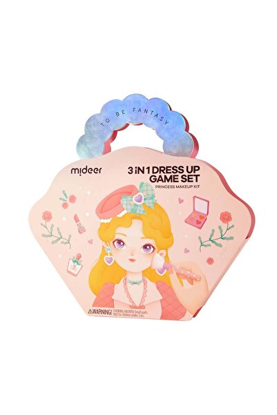 Mideer Princess 3-in-1 Makeup and Fashion Design Playset Ages 3+