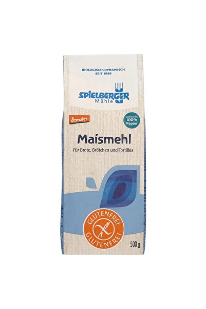 Spielberger Făină de porumb, fără gluten, Demeter bio, 500g