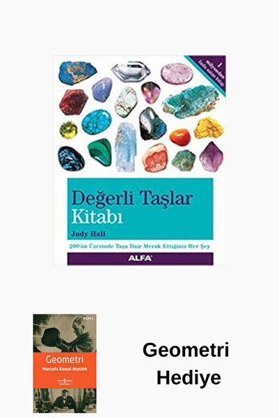 Alfa Yayınları Değerli Taşlar Kitabı + Geometri Hediye