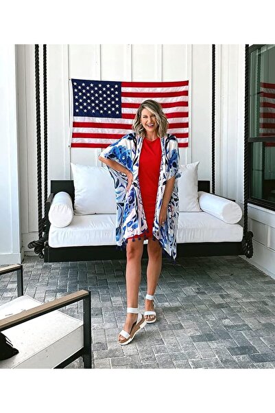 Moss Rose Women's Beach Cover up Swimsuit Kimono Cardigan with Bohemian Flora...