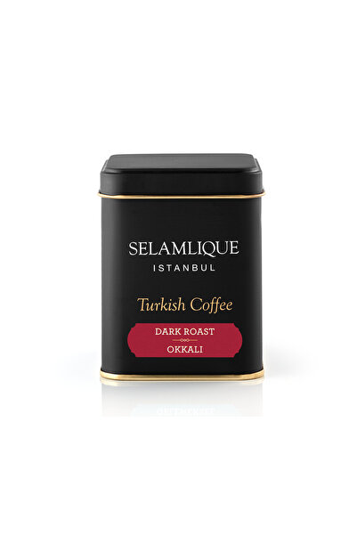 Selamlique Turkish Coffee Okkalı 125 Gr. (Pack of 4)