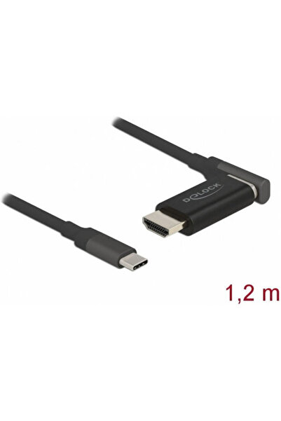DELOCK USB Type-C σε HDMI 4K60Hz Μαγνητικό Καλώδιο 1.2μ 66685