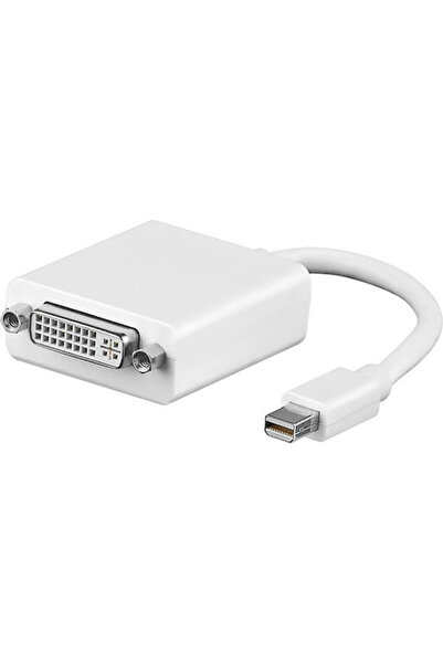 ATC 02.002.0001 Μετατροπέας Mini DisplayPort Αρσενικό σε DVI-I Θηλυκό Λευκό