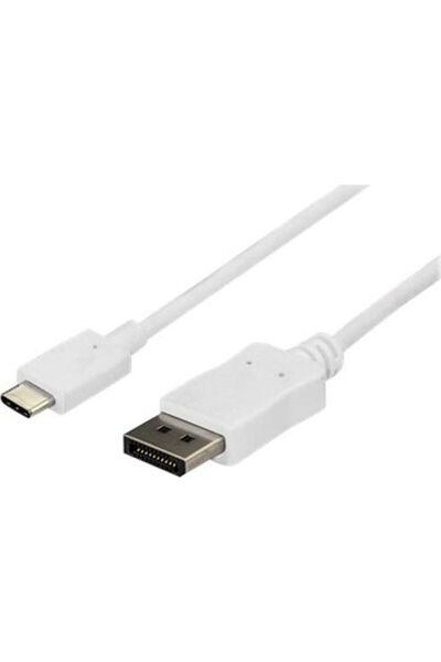 startech Καλώδιο βίντεο USB Type-C Αρσενικό - DisplayPort Λευκό 1.8μ