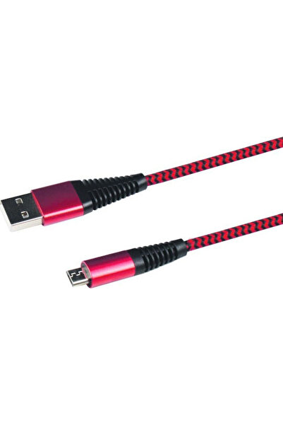2go Καλώδιο USB 2.0 σε micro USB, κανονικό, 1μ, Κόκκινο (795945)