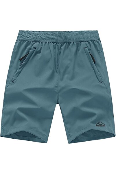 TBMPOY Men's Running Shorts Quick Dry Gym Outdoor Sports Zipper Pockets | 3 Z...