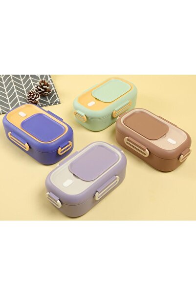 Vagon Vagonlife Mixed Color Steel Lunch Box (Mixed Color 1 Piece)