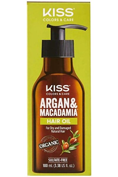kiss new york Kiss Argan & Macademia Reparative Hair Oil Serum 100mL (3.38 US...