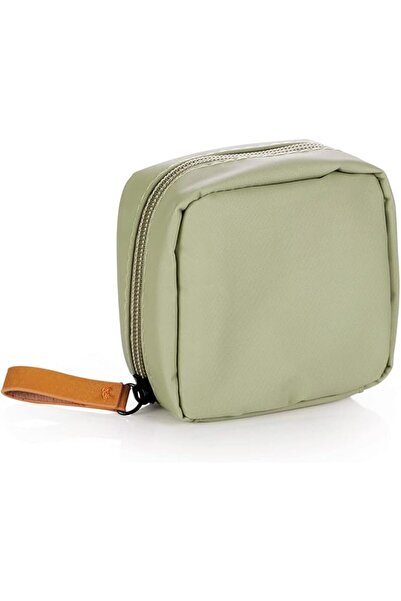 Hekyip Half Moon Cosmetic Bag, Travel Makeup Pouch, Portable Waterproof Cosme...