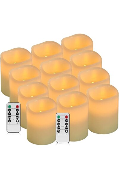 GENERAL Vickiss Tea Lights Battery Operated Candles,Set of 24 LED Tea Lights ...