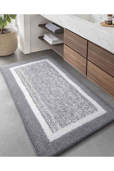 GENERAL Color&Geometry Simple and Stylish Large Bath Mats for Bathroom Non Sl...