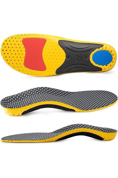ELECDON Insole, Super Support Foot Pain Relief, for Flat Feet Arch, Insert fo...