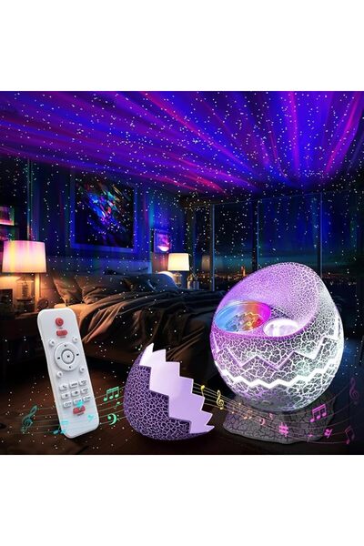 Rossetta Star Projector, Galaxy Projector for Bedroom Nebula Night Light Proj...