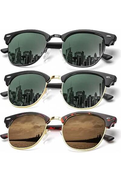 GENERAL KALIYADI Sunglasses Men Polarized Sunglasses for Men Women Unisex Sem...