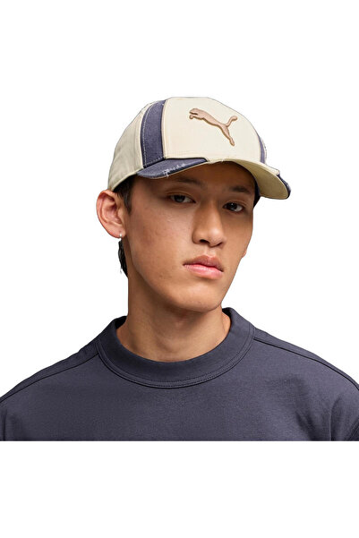 Puma Cap Grid Hp Washed Bb Cap, Beige, Unisex