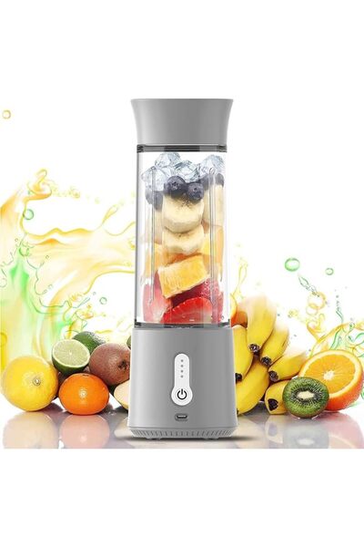 XVersion Portable Blender 500ml, USB Rechargeable Smoothie & Juice Maker, Per...