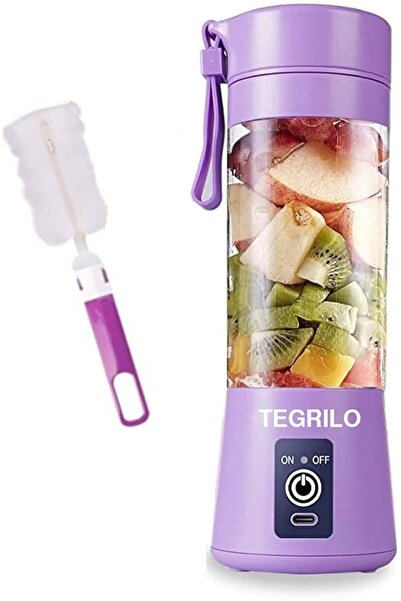 TEGRILO Portable Blenders Mini USB Electric Fruit Juicer Used for Shakes and ...