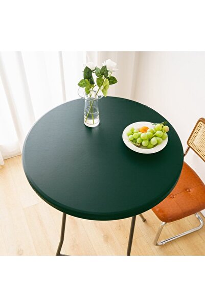 Generic Brand 1. Outdoor side table waterproof round tablecloth – patio dinin...