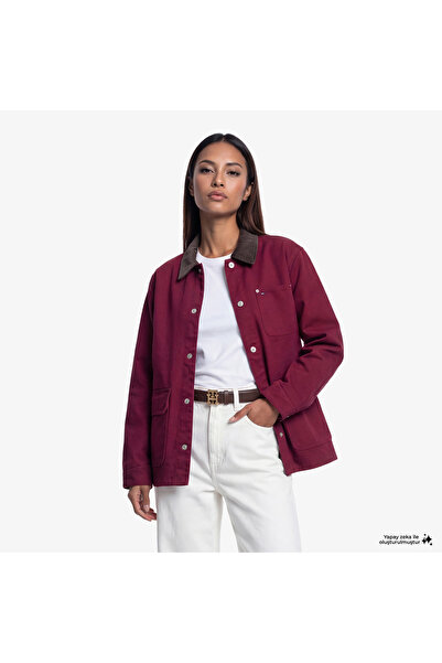 Tommy Hilfiger Soft Utility Kadın Pembe Ceket