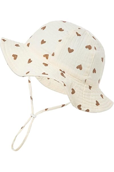 Nishine Baby Sun Hat Beach Sun Protection Girls Fisherman Hat Toddler Bucket Hat