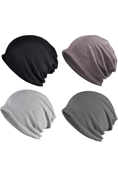 GENERAL Cotton Slouchy Beanie Hip-Hop Soft Lightweight Running Beanie Adult D...
